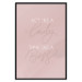 Wall Poster Morning Message - English texts on a pastel background 135588 additionalThumb 10