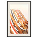 Wall Poster Sunny Bathing - summer composition with colorful beach loungers 135888 additionalThumb 19