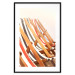 Wall Poster Sunny Bathing - summer composition with colorful beach loungers 135888 additionalThumb 15