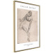 Wall Poster Edgar Degas: The Dancer Adjusting Her Slipper - woman and black text 137488 additionalThumb 10