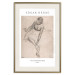 Wall Poster Edgar Degas: The Dancer Adjusting Her Slipper - woman and black text 137488 additionalThumb 18