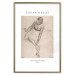 Wall Poster Edgar Degas: The Dancer Adjusting Her Slipper - woman and black text 137488 additionalThumb 16