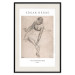 Wall Poster Edgar Degas: The Dancer Adjusting Her Slipper - woman and black text 137488 additionalThumb 17