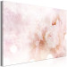 Canvas Art Print Misty Flowers (1-piece) Wide - foliage in a pink motif 137888 additionalThumb 2