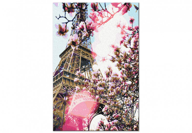 Paint by Number Kit Eiffel Tower and Magnolia Tree 138488 additionalImage 7