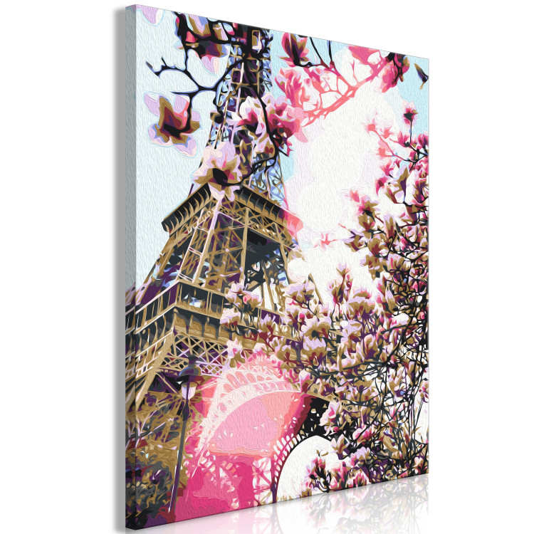 Paint by Number Kit Eiffel Tower and Magnolia Tree 138488 additionalImage 3