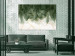 Canvas Print In My Dream (1-piece) Wide - elegant abstraction with greenery 142788 additionalThumb 3