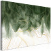 Canvas Print In My Dream (1-piece) Wide - elegant abstraction with greenery 142788 additionalThumb 2