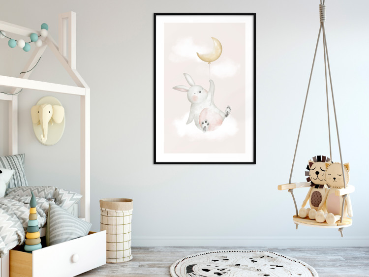 Wall Poster Bunny With Balloon [Poster] 143488 additionalImage 5