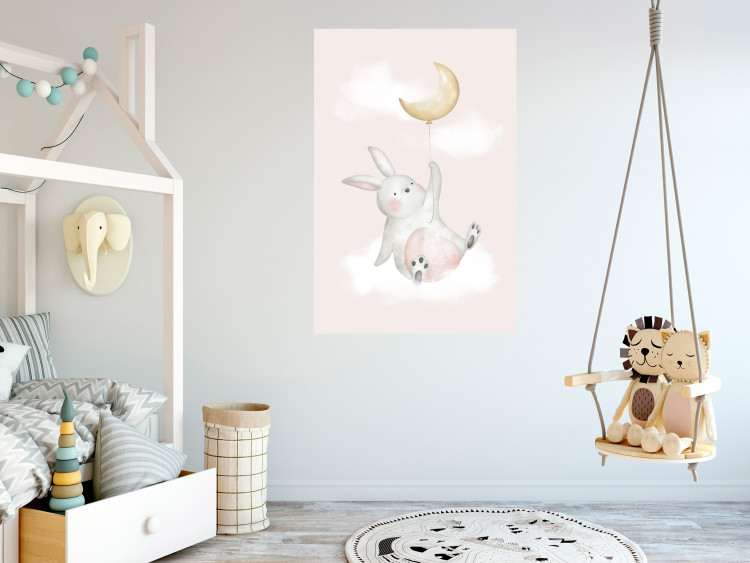 Wall Poster Bunny With Balloon [Poster] 143488 additionalImage 18