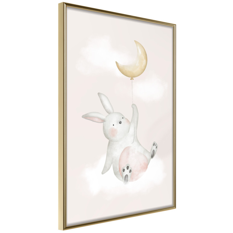 Wall Poster Bunny With Balloon [Poster] 143488 additionalImage 2