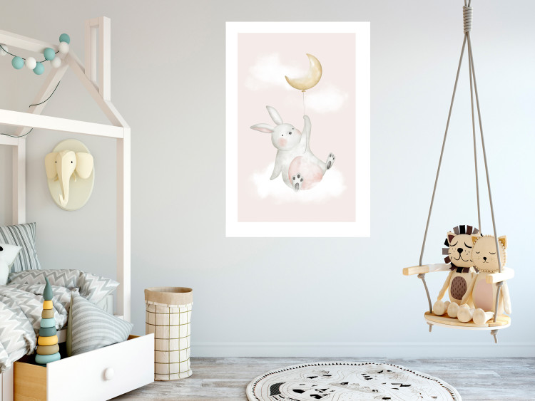 Wall Poster Bunny With Balloon [Poster] 143488 additionalImage 13