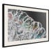 Wall Poster Water Abstraction - Foaming Color Wave on a Black Shore Background 145188 additionalThumb 7