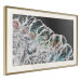 Wall Poster Water Abstraction - Foaming Color Wave on a Black Shore Background 145188 additionalThumb 10