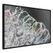 Wall Poster Water Abstraction - Foaming Color Wave on a Black Shore Background 145188 additionalThumb 5