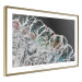 Wall Poster Water Abstraction - Foaming Color Wave on a Black Shore Background 145188 additionalThumb 9