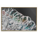 Wall Poster Water Abstraction - Foaming Color Wave on a Black Shore Background 145188 additionalThumb 22