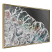 Wall Poster Water Abstraction - Foaming Color Wave on a Black Shore Background 145188 additionalThumb 4