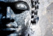 Canvas Enlightened Buddha - Statue in a Blue Tone with a Mandala 146488 additionalThumb 4