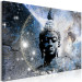 Canvas Enlightened Buddha - Statue in a Blue Tone with a Mandala 146488 additionalThumb 2