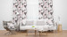 Decorative Curtain Powdery triangles - geometric, minimalist motif in shades of pink 147188 additionalThumb 6