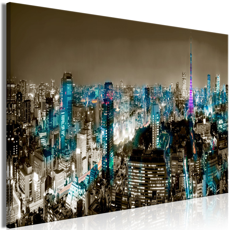 Large canvas print Tokyo Panorama [Large Format] 149088 additionalImage 2