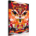 Paint by Number Kit Mesmerizing Owl - Geometric Abstraction With a Night Bird 149788 additionalThumb 4
