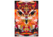 Paint by Number Kit Mesmerizing Owl - Geometric Abstraction With a Night Bird 149788 additionalThumb 5