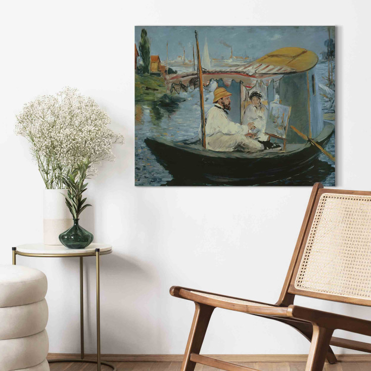Art Reproduction Monet in his Floating Studio 153388 additionalImage 5