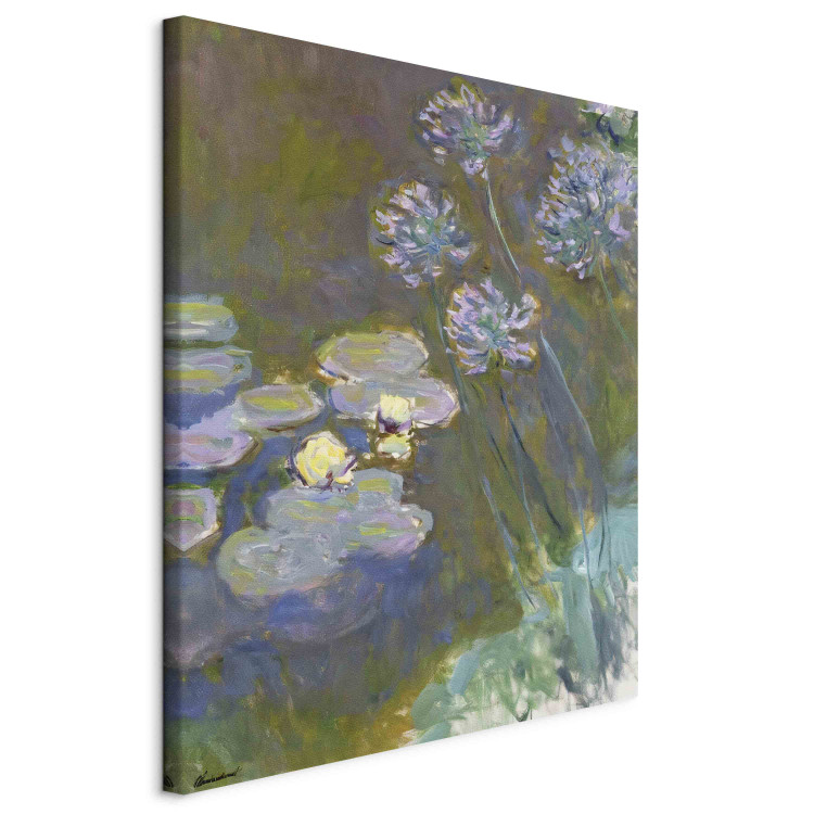 Art Reproduction Water-lilies and Agapanthus 159788 additionalImage 2