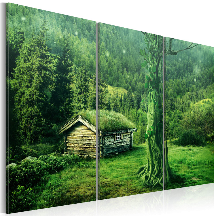 Canvas Art Print Forest ecosystem 58488 additionalImage 2