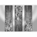 Photo Wallpaper Precious Metal - Design with Diamond Texture in Silver Tones 60088 additionalThumb 1