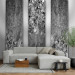 Photo Wallpaper Precious Metal - Design with Diamond Texture in Silver Tones 60088