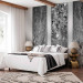 Photo Wallpaper Precious Metal - Design with Diamond Texture in Silver Tones 60088 additionalThumb 2