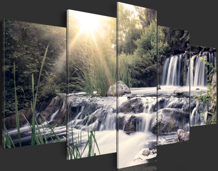 Print On Glass Waterfall of Dreams [Glass] 92288 additionalImage 5