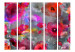 Room Divider Screen Painted Poppies II - colorful poppy flowers in a watercolor-style meadow 95288 additionalThumb 3