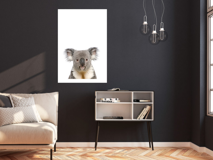 Wall Poster Koala - composition for children with a gray and white Australian mammal 114398 additionalImage 2