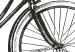 Poster Old bicycle - black and white composition with a date and English texts 115098 additionalThumb 8