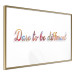 Wall Poster Dare to be different - colorful English texts on a white background 115298 additionalThumb 8