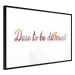 Wall Poster Dare to be different - colorful English texts on a white background 115298 additionalThumb 13