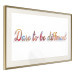 Wall Poster Dare to be different - colorful English texts on a white background 115298 additionalThumb 2