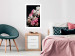 Poster Bouquet in Darkness - composition of colorful flowers on a background of deep black 117898 additionalThumb 2
