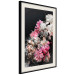Poster Bouquet in Darkness - composition of colorful flowers on a background of deep black 117898 additionalThumb 3