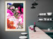 Poster Scent of Summer - colorful composition with flowers on glamour black 117998 additionalThumb 21
