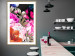 Poster Scent of Summer - colorful composition with flowers on glamour black 117998 additionalThumb 15