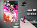 Poster Scent of Summer - colorful composition with flowers on glamour black 117998 additionalThumb 7