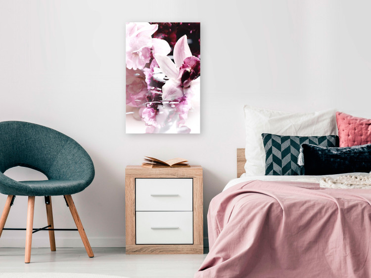 Canvas Print Sleepy Orchid (1 Part) Vertical 123498 additionalImage 3