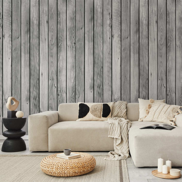 Modern Wallpaper Boards in Grey 124398