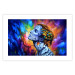 Wall Poster Fragility - abstract woman on a colorful background in a watercolor style 127098 additionalThumb 19