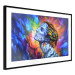Wall Poster Fragility - abstract woman on a colorful background in a watercolor style 127098 additionalThumb 6